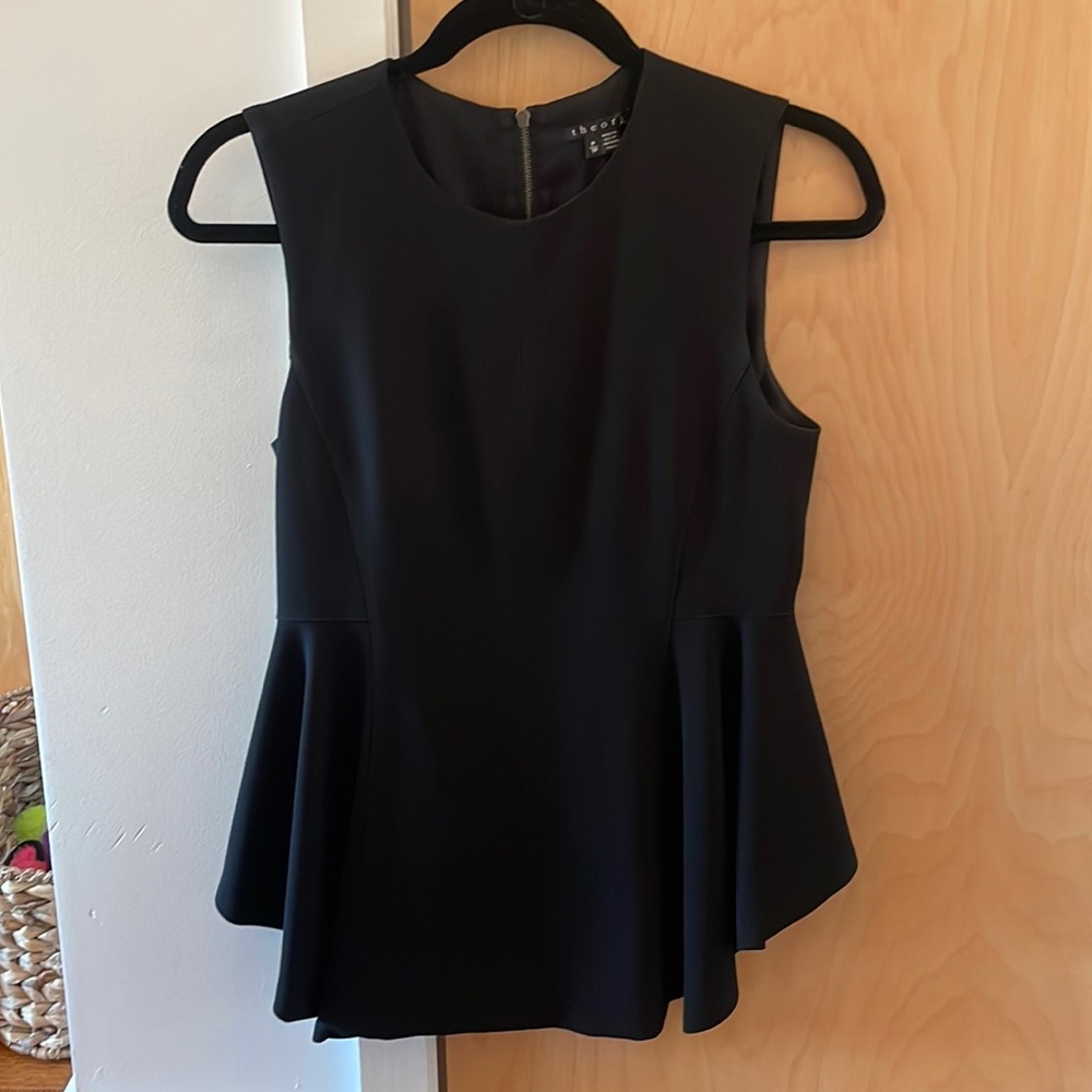 Theory peplum top